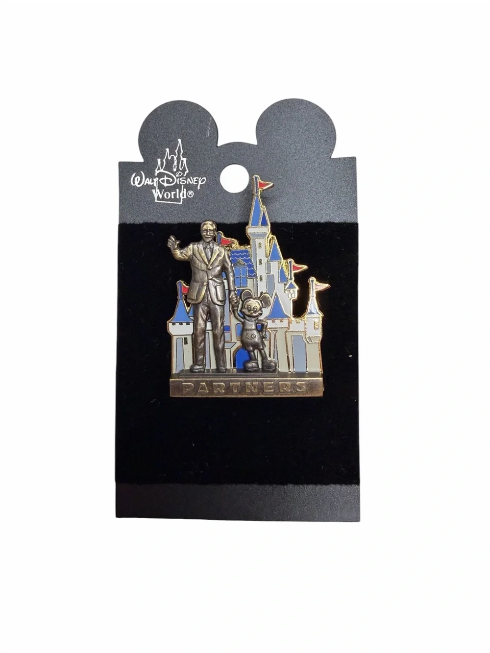 Disney Parks Partners Statue Cinderella Castle Pin 2008 Walt Disney World